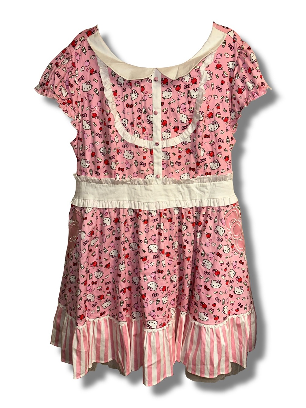 NWT 2016 Hello Kitty Strawberry Milk Dress